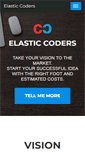 Mobile Screenshot of elastic-coders.com